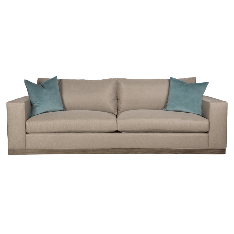 Michael Weiss Abingdon Two Seat Sofa, Worthy Snow, Casa Blanca