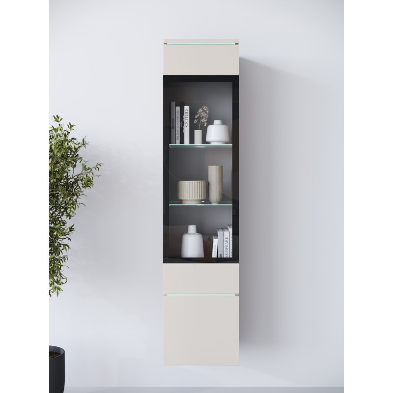 Tarcia Storage Cabinet, Beige
