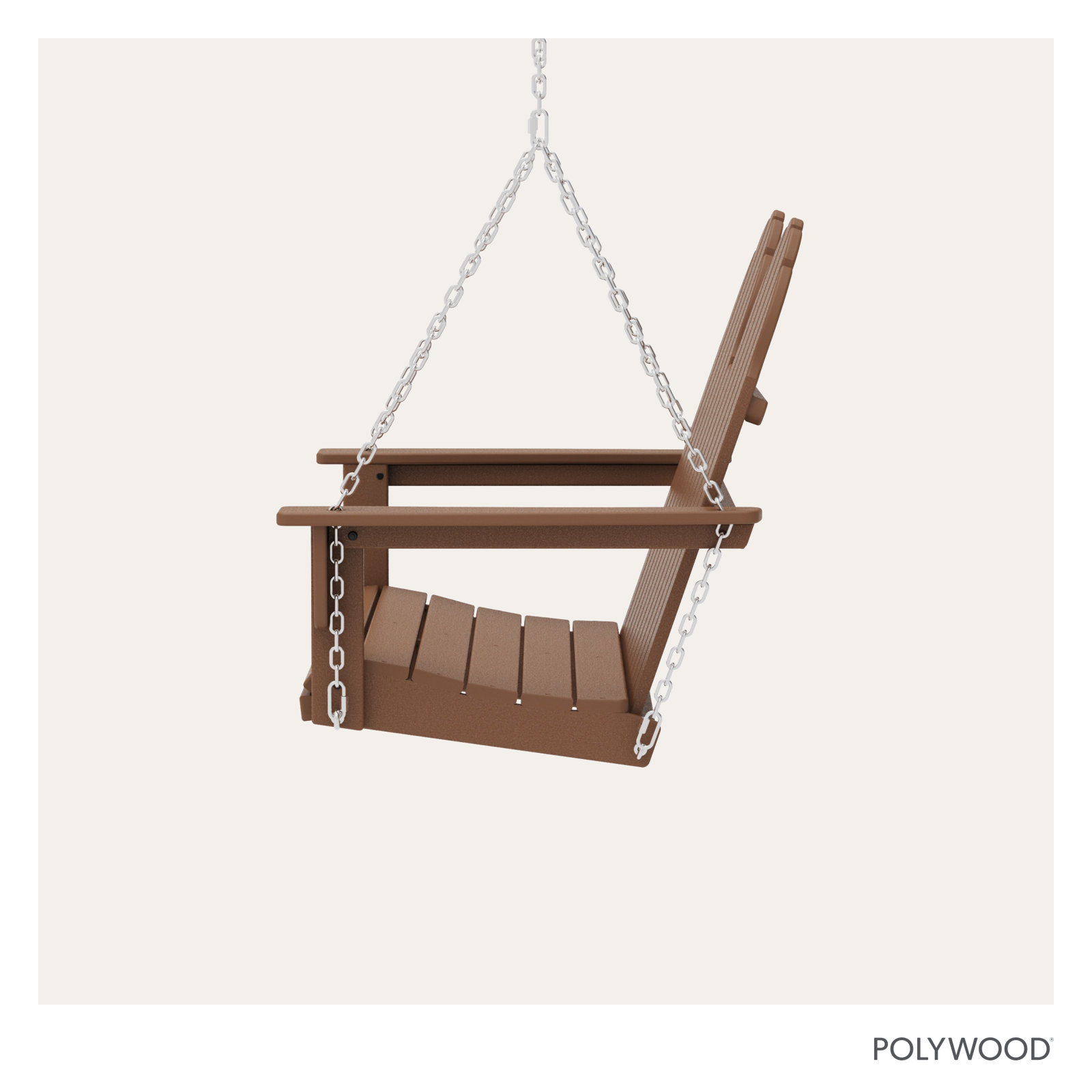 Vineyard Adirondack Swing, Teak