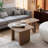L-Shape Modern Coffee Table-705624558