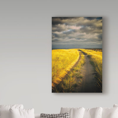 « down the road », reproduction de photo sur toile tendue
