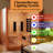 Hylivesaunas 2-3  Person Western Red Cedar Smart Hybrid Sauna | WiFi Control, Infrared & Harvia Steam, Ergonomic Loungers & Chromotherapy