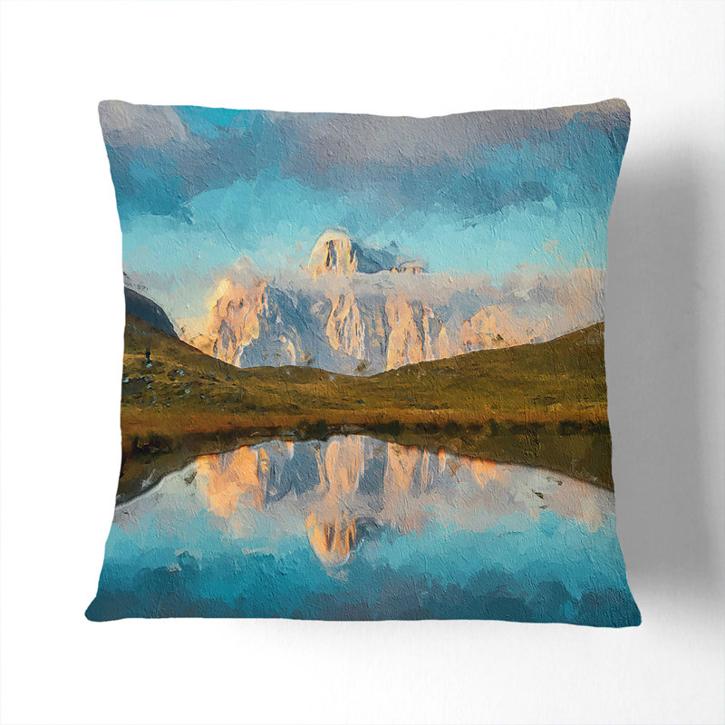 Square Throw Cushion, 55cm H x 55cm W x 20cm D