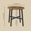 Brillion Round Metal Base Dining Table-290654167