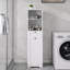 Armoire de trieur de linge inclinable à un compartiment et un tiroir