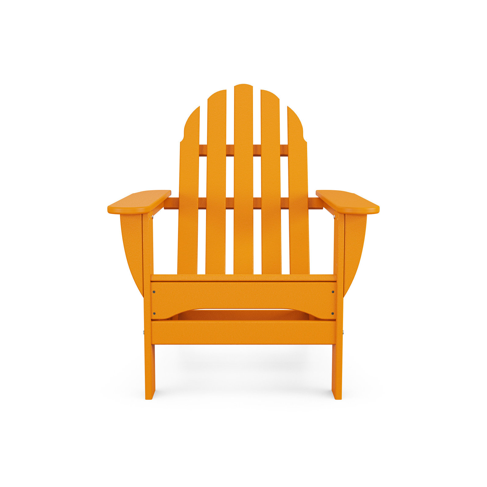 POLYWOOD Classic Adirondack Chair, Tangerine