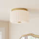 Willa 2 Light Glass Flush Mount