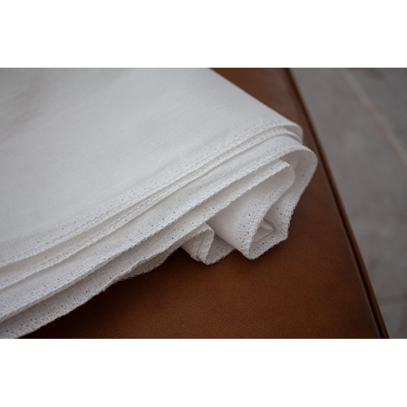 Tissu 100% mousseline de coton, 59 po de largeur, doux et respirant, et tissu en mousseline de lin polyvalent, Javellisé