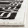 Gere Geometric Black/Cream Indoor / Outdoor Area Rug