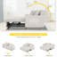 2 Seater Linen Sofa Bed-896693827