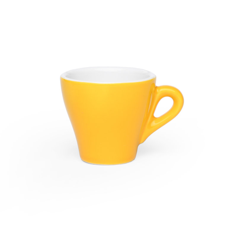 Tasse en porcelaine Hearn citron, Jaune