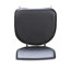 Chaise d'appoint empilable noire Jevgeniy