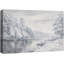«Winter Snowy River», œuvre d'art sur toile encadrée, impression sur toile-351003655-351003654