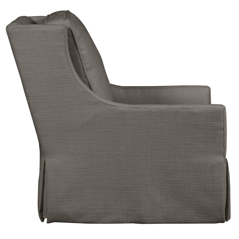 Kimball Swivel Slipcovered Armchair, Barley (8789 07), Swivel