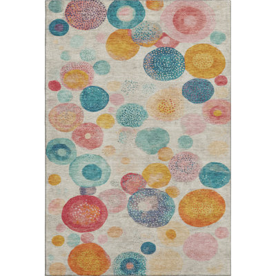 Premium Machine Washable Jakiyra AMF1896 Geometric Rug