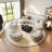Semi-circular curved shaped movable corner sofa