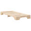 Floor Bed Frame With Storage Wood-563229813-563229818