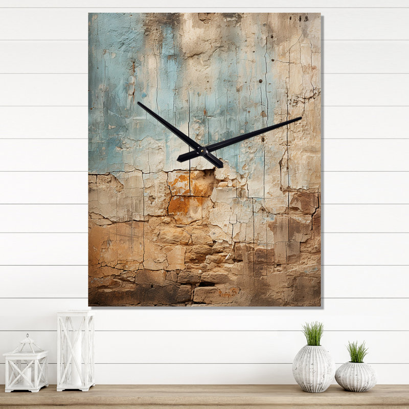 Horloge murale hébreu Western Collage I - Religion et Spiritualité, H 32 po x l 24 po x P 1 po
