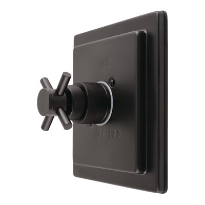 Kingston Brass Concord Single-Handle Pressure Balanced Shower Valve and Trim Set - Valve Included