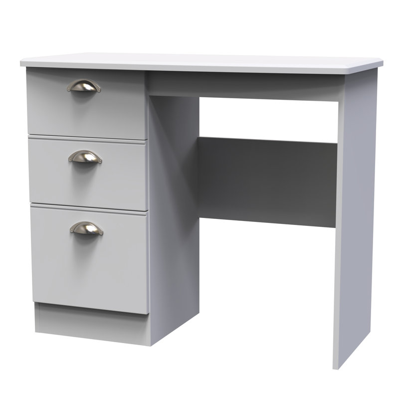 Fully Assembled Murier Dressing Table, Grey Matt