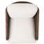 Fauteuil demi-tonneau Caruso