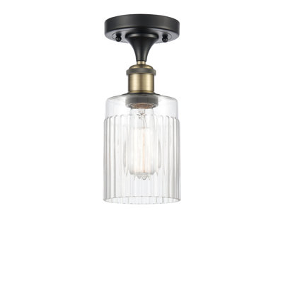 Elloise Glass Semi Flush Mount