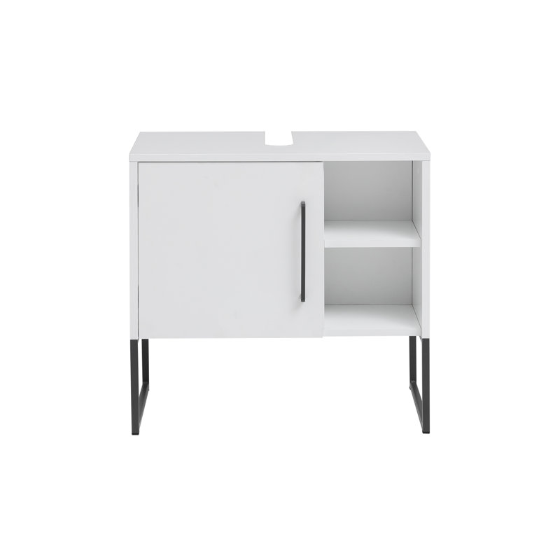 Limone 60.4cm Single Bathroom Vanity Base Only, White