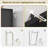 6-drawer Tall Dresser, Modern Wood Chest With Deep Drawers And Smooth Metal Rails, For Bedroom, Hallway, Or Living Room-1895972762