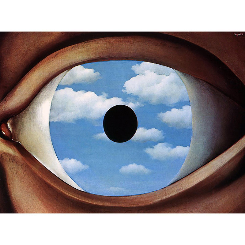 Le faux miroir, H 18 po x l 24 po