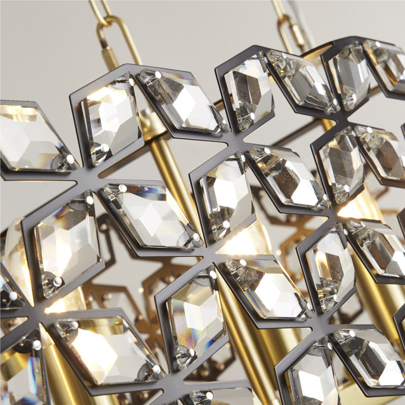 Orson 6 - Light Crystal Chandelier