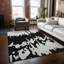 Tapis intérieur / extérieur noir lavable à la machine 1 pi 8 po x 2 pi 6 po Chayden ACN961-1979043699