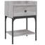 Shabari 40.5cm W Iron Bedside Table-1924250998-1889720839