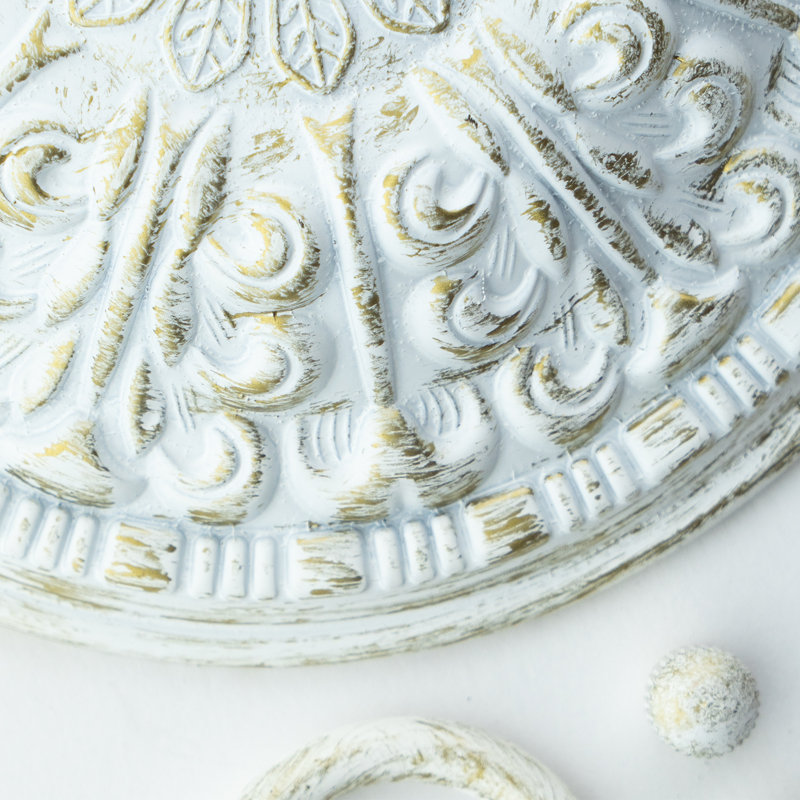 Huckabee Candle Wall Light, Antique White