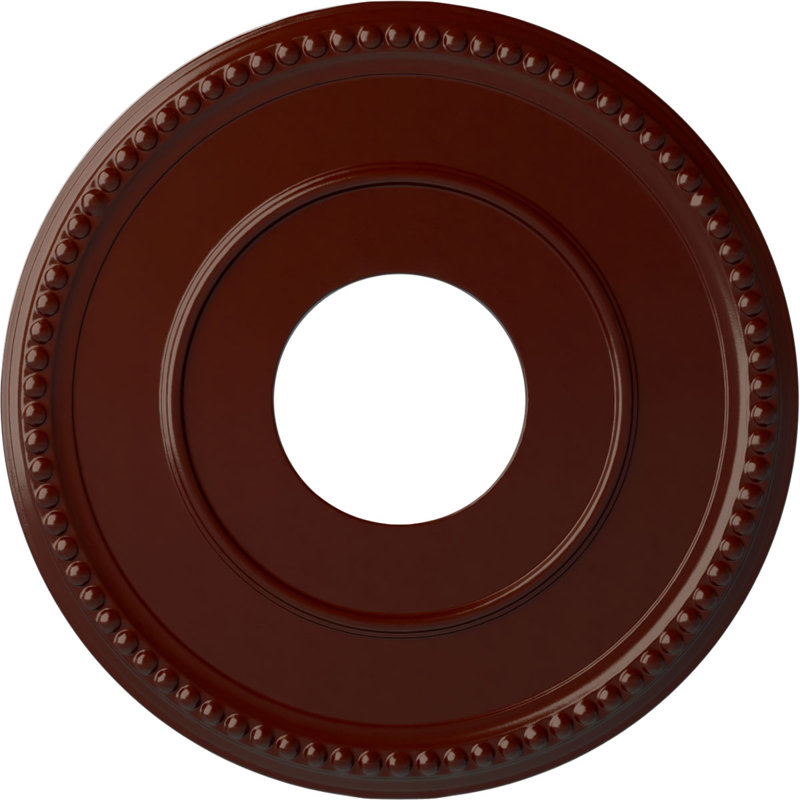 Bradford 12.5" Brushed Mahogany Polyurethane Ceiling Medallion