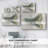 Watercolor Sharks Tooth IV -Gallery Wrapped Cavas-120806567
