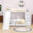 Bilmar Kids Twin Over Full Bunk Bed with Drawers-592467680