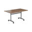 Buariki Rectangle Flip Top Modular Training Table with Casters-49340751-49340745