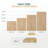 Bartlum Hevea Solid Wood Butcher Block Countertop for DIY Island, Kitchen Countertop, Workbench-448637957