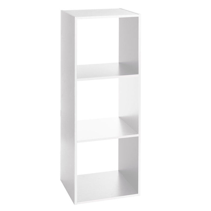 100cm H x 33cm W Standard Bookcase, White