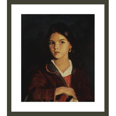 Bernadita by Robert Henri -Framed Giclee Print