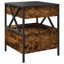 Daneli 40 cm W Steel Bedside Table-2087432856