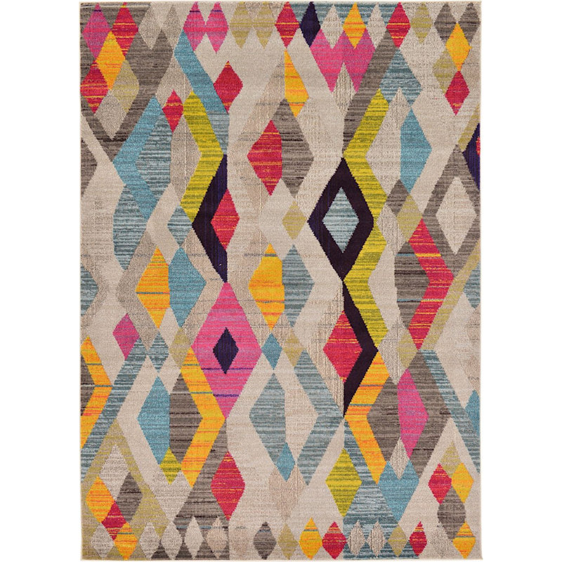 Beverley Abstract Indoor Rug, Rectangle 7' x 10'