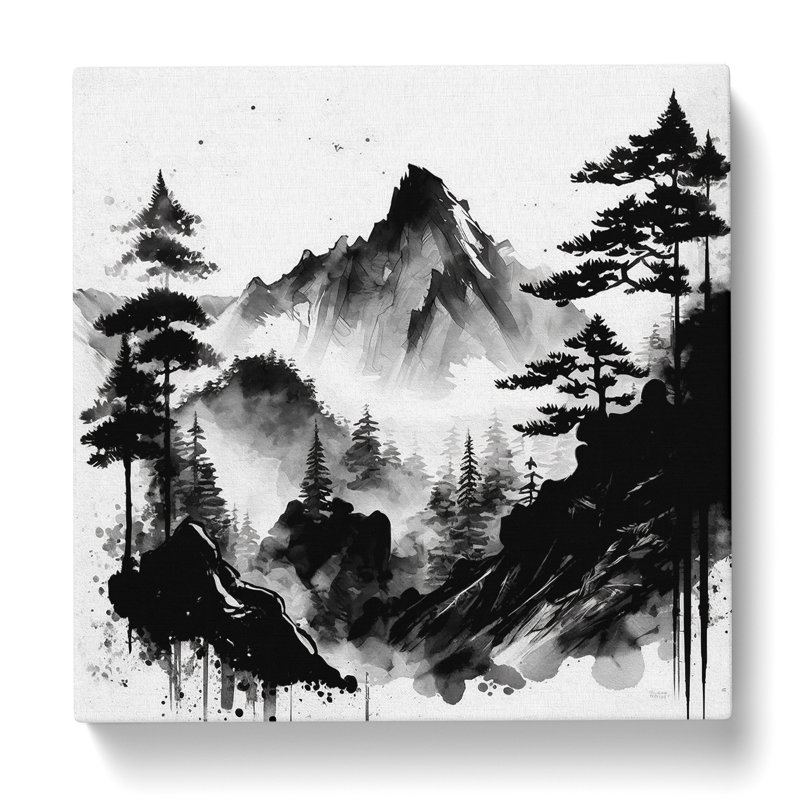 Modern Wall Art - Wrapped Canvas, 35cm H x 35cm W x 3cm D