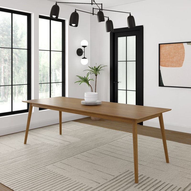 Leaford 94" Solid Wood Dining Table