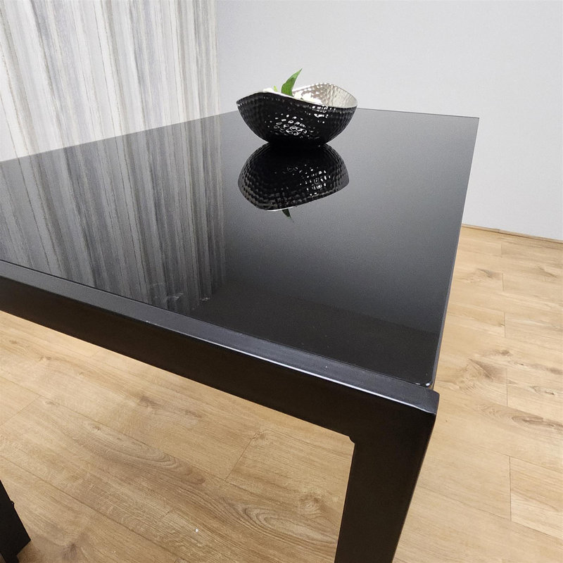 Glass Top Dining Table