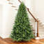 Arbre de Noël artificiel épinette verte avec base en métal-170055536