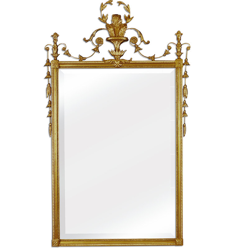 Miroir d’appoint biseauté traditionnel the Ardmore, 52 po x 30 po