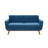 Carmencita 65" Linen Upholstered Square Arm Loveseat-966046580-995237776