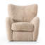 Amelie Chair-Beige Shearling-318905901