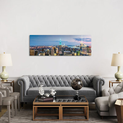 Iconic New York II by Matteo Colombo - Wrapped Canvas Panoramic Gallery-Wrapped Canvas Giclée